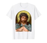 Jesus Christ as Man of Sorrows Painting Quentin Metsys 1500s Value Graphic T-Shirt