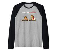 Jesus Christ Back to School Trust the Lord Raglan Baseball Tee