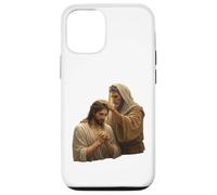 Jesus Christ Baptized by John the Baptist Sacred Art Case for iPhone 12/12 Pro