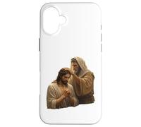 Jesus Christ Baptized by John the Baptist Sacred Art Case for iPhone 16 Plus