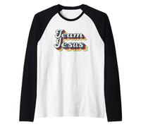 Jesus Christ Bible Christian Gift Team Jesus Raglan Baseball Tee