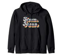 Jesus Christ Bible Christian Gift Team Jesus Zip Hoodie