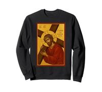 Jesus Christ Carrying the Cross - Christian Orthodox Icon Sweatshirt