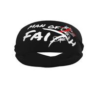 Jesus Christ Christian Faith Over Fear Sports Headband Stylish Yoga Exercise Hairbands Breathable