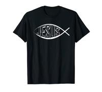 Jesus Christ Christian Fish Symbol design gift T-Shirt