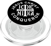 Jesus Christ Conqueror IC XC NIKA PopSockets PopGrip for MagSafe