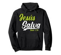 Jesus Christ Cross Bible Verse Sayings Christian Devotion Pullover Hoodie
