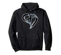 Jesus Christ Cross Bible Verse Sayings Christian Devotion Pullover Hoodie