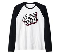Jesus Christ Cross Bible Verse Sayings Christian Devotion Raglan Baseball Tee