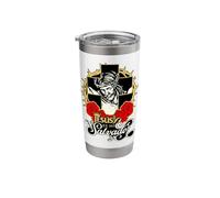 Jesus Christ Cross Bible Verse Sayings Christian Devotion Stainless Steel Insulated Tumbler