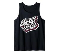 Jesus Christ Cross Bible Verse Sayings Christian Devotion Tank Top