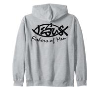 Jesus Christ Cross Bible Verse Sayings Christian Devotion Zip Hoodie