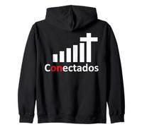 Jesus Christ Cross Bible Verse Sayings Christian Devotion Zip Hoodie