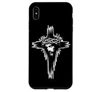Jesus Christ Cross Crown Thorns King of Kings Crucifix Case for iPhone XS Max