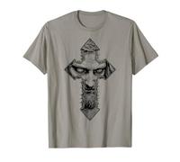 Jesus Christ Cross Of Thorns Christian Prayer Religion God T-Shirt