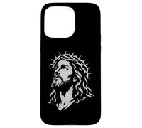 Jesus Christ Crown Of Thorns Christian Easter Icon Case for iPhone 15 Pro Max