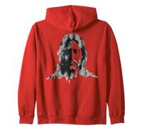 Jesus Christ deep in prayer Passion Son of God Sacrifice Zip Hoodie