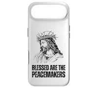 Jesus Christ Face and Blessed Are The Peacemakers Case for iPhone Air