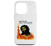 Jesus Christ Fire Metalhead TxRxP Original Sin Faith Bible Case for iPhone 13 Pro
