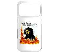 Jesus Christ Fire Metalhead TxRxP Original Sin Faith Bible Case for iPhone 17 Pro