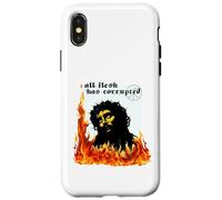 Jesus Christ Fire Metalhead TxRxP Original Sin Faith Bible Case for iPhone X/XS
