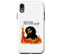 Jesus Christ Fire Metalhead TxRxP Original Sin Faith Bible Case for iPhone XR