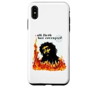 Jesus Christ Fire Metalhead TxRxP Original Sin Faith Bible Case for iPhone XS Max