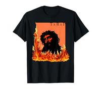 Jesus Christ Fire Pagan Code TxRxP Faith Bible God T-Shirt