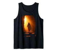 Jesus Christ Glorious Resurrection Christian Faith (Black) Tank Top