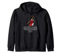 Jesus Christ God's Transcendence Isaiah 55:8-9 Bible Verse Zip Hoodie