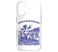 Jesus Christ Has Rizzin' Track and Field Hurdler Meme Memes Case for iPhone 17