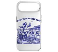 Jesus Christ Has Rizzin' Track and Field Hurdler Meme Memes Case for iPhone Air