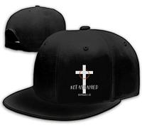 Jesus Christ Hats Mens Snapback Flat Bill Brim Hats for Men Snap Backpack Dad Life Jesus Christian Crosses Baseball Cap, Cross Jesus, 1