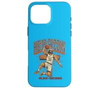 Jesus Christ He Is Rizzin Funny Basketball Christian Vintage Case for iPhone 16 Pro Max