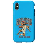 Jesus Christ He Is Rizzin Funny Basketball Christian Vintage Case for iPhone X/XS