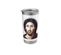 Jesus Christ Icon Portrait at St. Catherine's Monastery Stainless Steel Insulated Tumbler