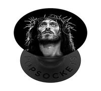 Jesus Christ is King Crown Of Thorns Awesome Christian Pops PopSockets Swappable PopGrip