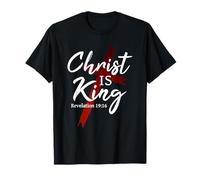 Jesus Christ is King God Cross Christian Faith T-Shirt