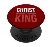 Jesus Christ Is King of Kings Lord of Lords Rev 19 16 PopSockets Adhesive PopGrip