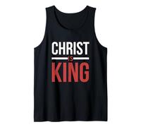 Jesus Christ is King of Kings Lord of Lords Rev 19 16 Tank Top