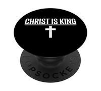 Jesus Christ Is King PopSockets Adhesive PopGrip