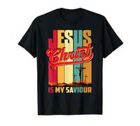 Jesus Christ is My Saviour Christians Bible T-Shirt