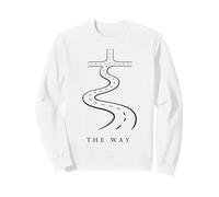 Jesus Christ Is The Way Graphic Street Christian Men Women Sweatshirt