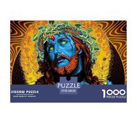 Jesus-christ Jigsaw Puzzle Waterproof 1000 Piece for Adults Fun Adults Jigsaw Educational Games