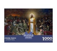 Jesus-christ Jigsaw Puzzle Waterproof 1000 Piece for Adults Gifts Fun Adults Jigsaw Challenging Puzzle Games