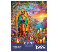 Jesus Christ Jigsaw Puzzles, 1000 Pieces Impossible Puzzle Challenge Toy for Adults& Kids Age 12 Years Up 70x50cm/1000pcs