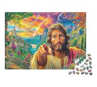Jesus Christ Jigsaw Puzzles for Adults Kids. Impossible 1000 Pieces Puzzle Challenge Toy Games Gifts 52x38cm/1000pcs