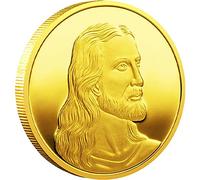 Jesus Christ Last Supper Coins 3d European Bible Commemorative Coins Collectible Mental Coins Souvenir Gift