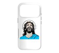 Jesus Christ laughing Joy Happy Smile Positive Gift Souvenir Case for iPhone 17 Pro