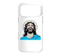 Jesus Christ laughing Joy Happy Smile Positive Gift Souvenir Case for iPhone 17 Pro Max